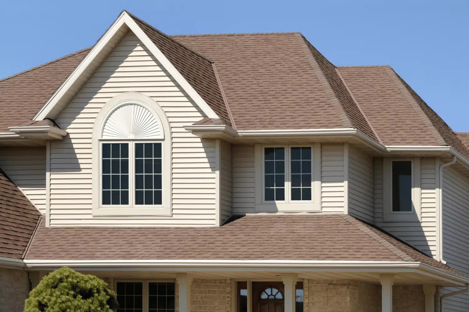 an example of gable roof for a home