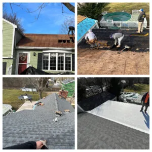 roof replacement and exterior renovation project Rhode Island contractor