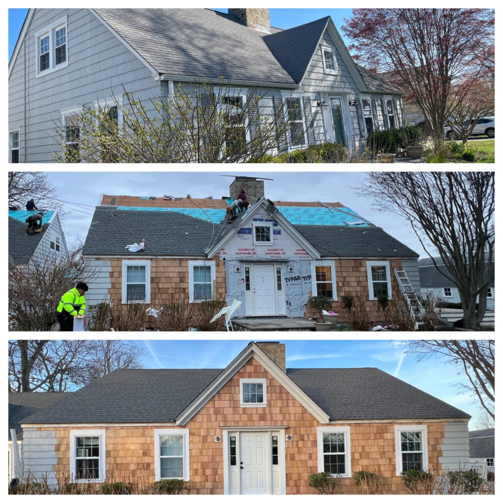 siding replacement window installation roofing contractor Rhode Island exterior renovation projects