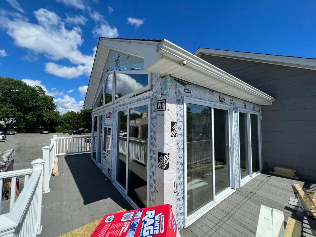 replacement windows Rhode Island exterior installation